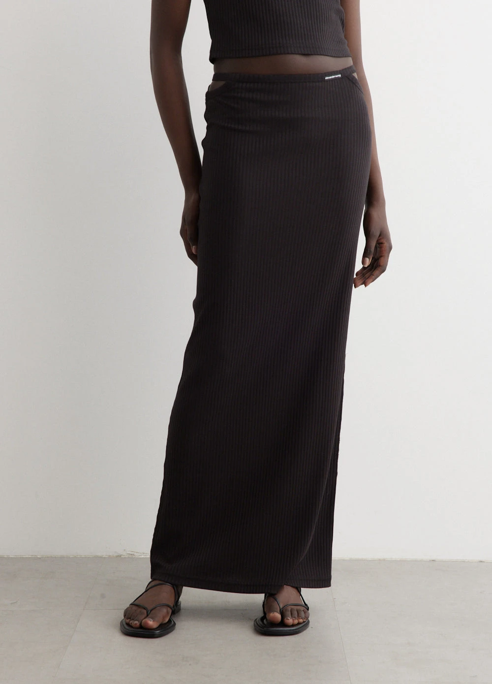 ALEXANDER WANG G String Floor Length Skirt 2 ALEXANDER WANG G String Floor Length Skirt - Image 2