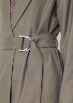 Elevate Boxy Tailored Coat -Style Haven Shop womens incu 849IMAGE4