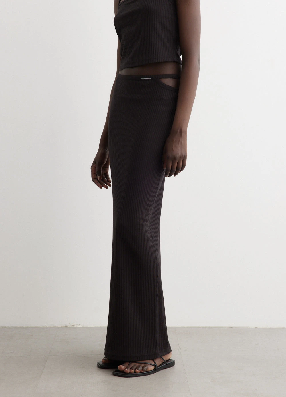 ALEXANDER WANG G String Floor Length Skirt 3 ALEXANDER WANG G String Floor Length Skirt - Image 3