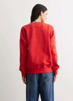 Ganni Isoli Mega Flower Oversized Sweatshirt -Style Haven Shop womens incu 854 fc6f3838 7004 4312 9f90 932b5b09064b