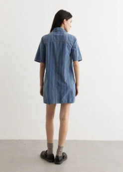 Ganni Light Stripe Denim Mini Dress 9 Ganni Light Stripe Denim Mini Dress -Style Haven Shop womens incu 855 47c4ac81 b4e3 4537 b45d 025e0f959334
