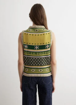Fairisle Knitted Jumper Vest -Style Haven Shop womens incu 859 25c3a5ad 5a6d 44f5 bcf1 3ddc22650beb