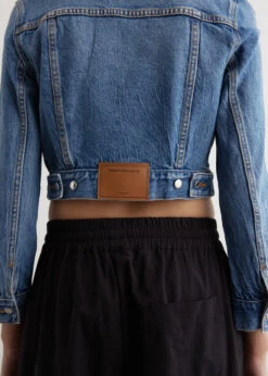 ALEXANDER WANG Shrunken Cardi Trucker Jacket -Style Haven Shop womens incu 861 614cd62e 9990 407a af4b 4dc932fcee4b