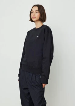 Nike Solo Swoosh Crewneck Sweatshirt -Style Haven Shop womens incu 862 d7245cc8 3808 43a4 81e9 c48f9466c7ff