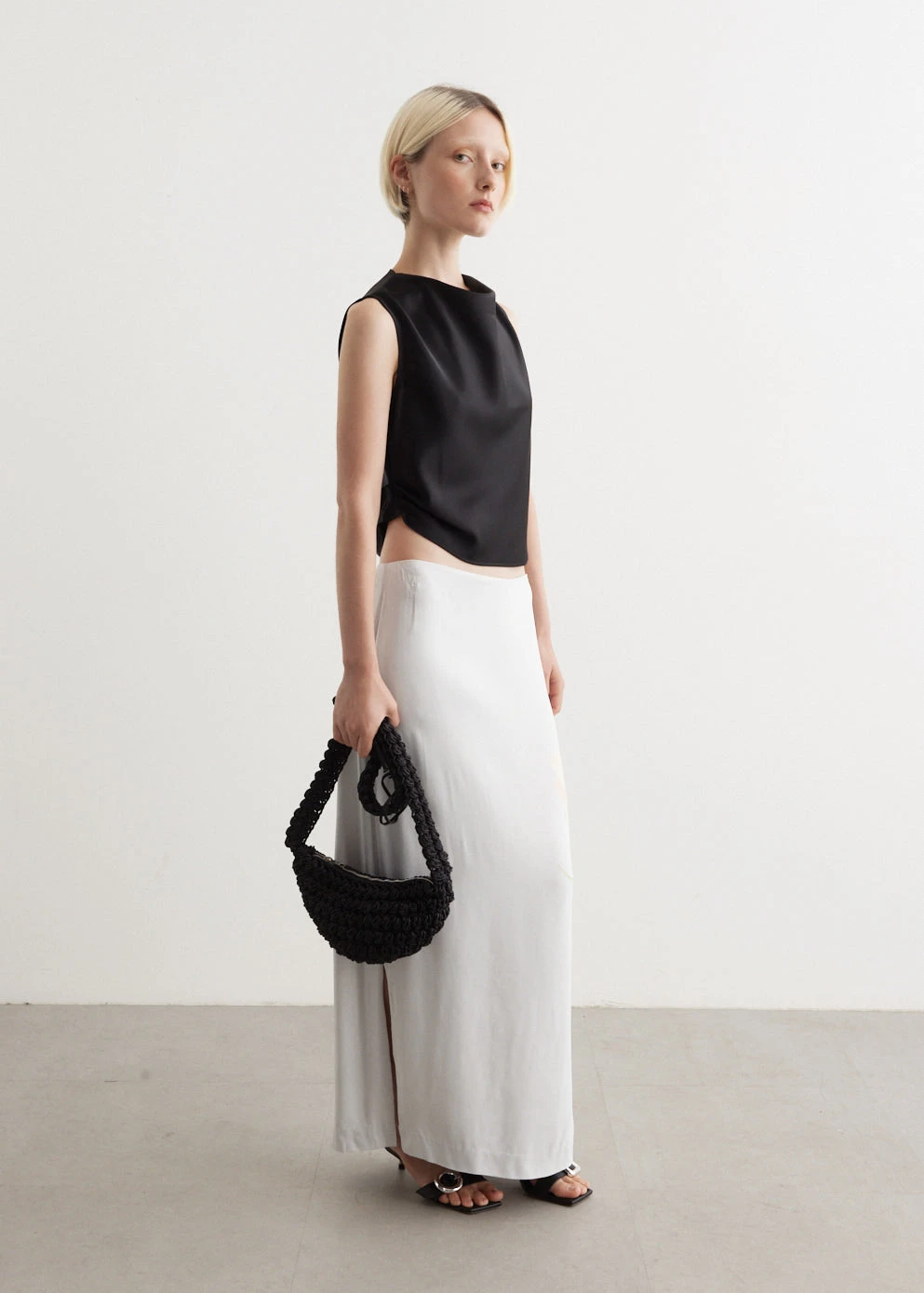 Cowl Satin Top 2 Cowl Satin Top - Image 2