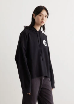 Acne Studios Fester Logogram Hooded Sweater -Style Haven Shop womens incu 892 9edc4acb 4ddd 46ec 9838 ff6773819a0c