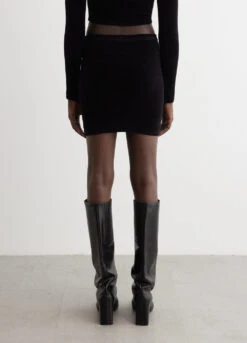 ALEXANDER WANG Mini Logo Skirt -Style Haven Shop womens incu 893 5c782416 0d3c 47be b2aa 75b588206737