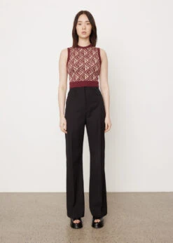 Marine Serre Moon Diamant Sleeveless Pullover -Style Haven Shop womens incu 898 f8815999 0663 498e b508 e8be916f02e2