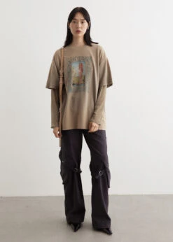 Acne Studios Edra Double Layered T-Shirt