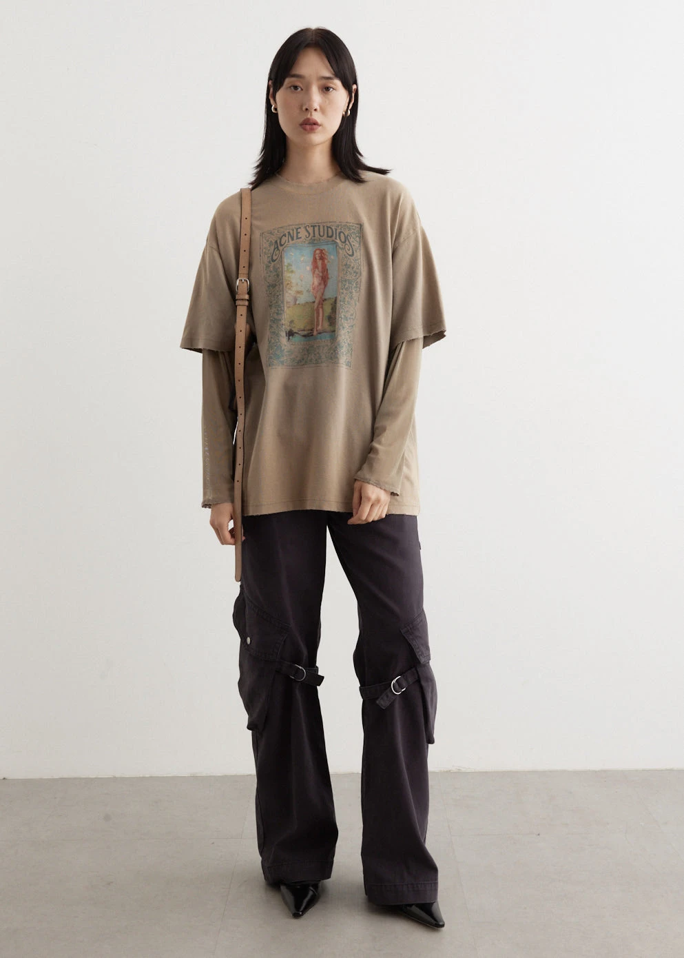 Acne Studios Edra Double Layered T-Shirt 1 Acne Studios Edra Double Layered T-Shirt