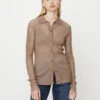 Rag & Bone Dorit Knit Button Down Shirt