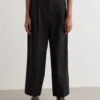 Toteme Double-Pleated Cropped Trousers
