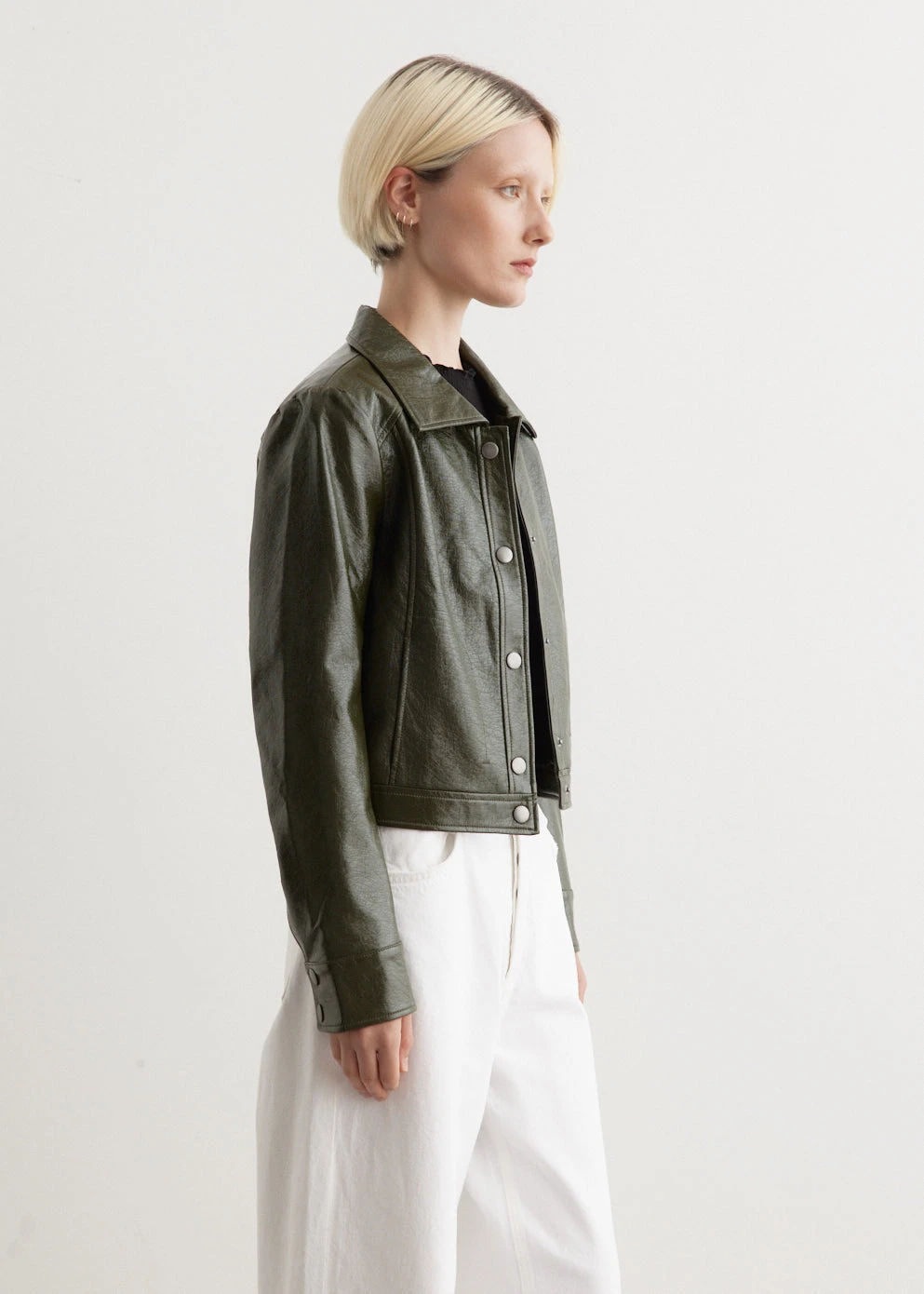 Tagore Vegan Leather Jacket 3 Tagore Vegan Leather Jacket - Image 3