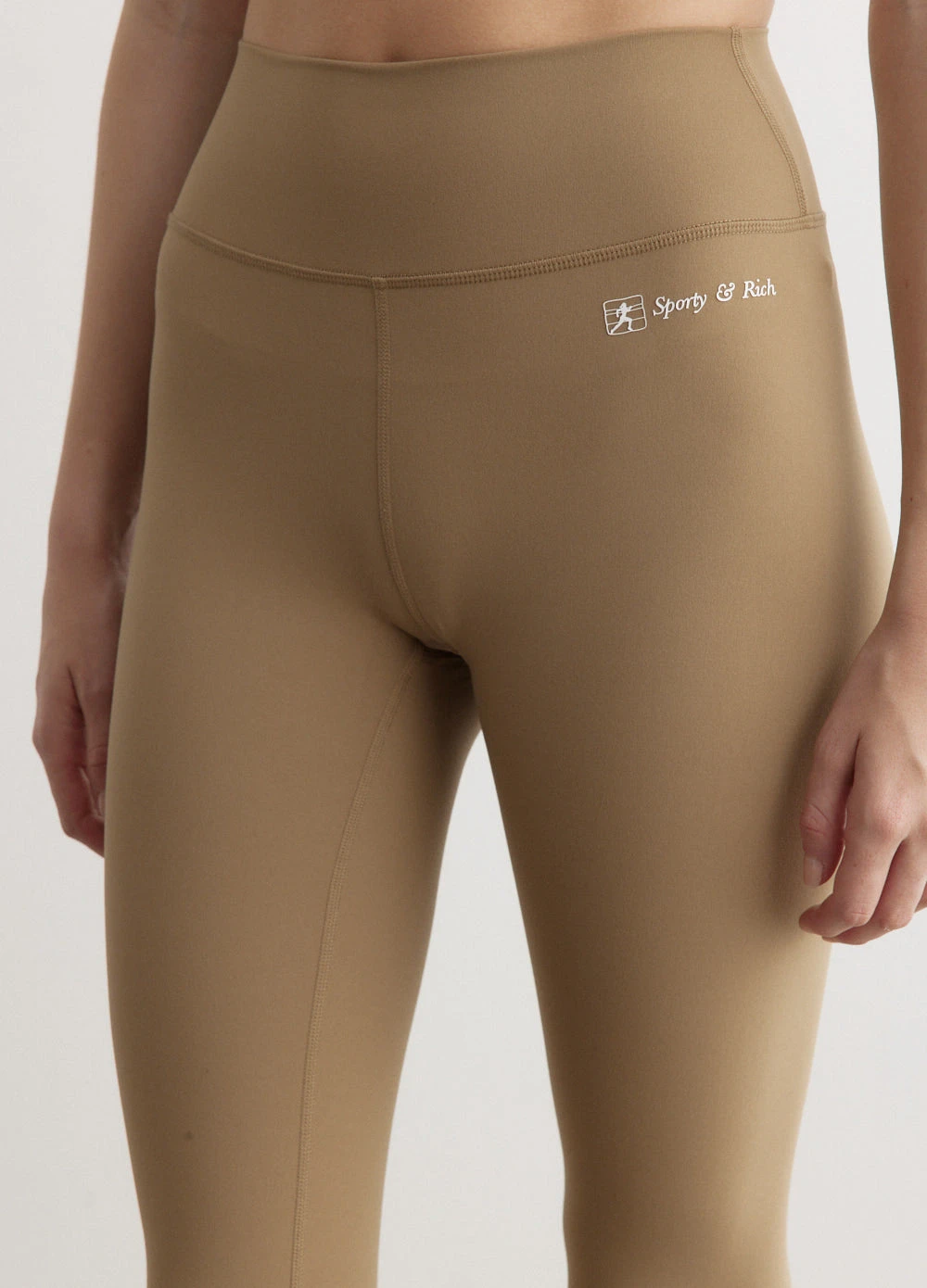 Runner Script High Waisted Leggings 2 Runner Script High Waisted Leggings - Image 2