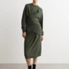 Lemaire Twisted Trompe L'Oeil Dress