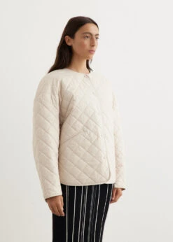 Toteme Quilted Jacket -Style Haven Shop womens incu 955 51ee65c0 cf9b 4b0a 9572 dd2e3a85ec65