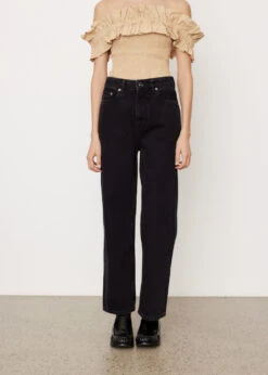 Ganni Misy High-Rise Crop Jeans