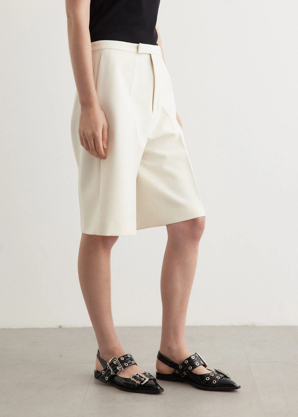 Tailored Wool Shorts 4 Tailored Wool Shorts - Image 4