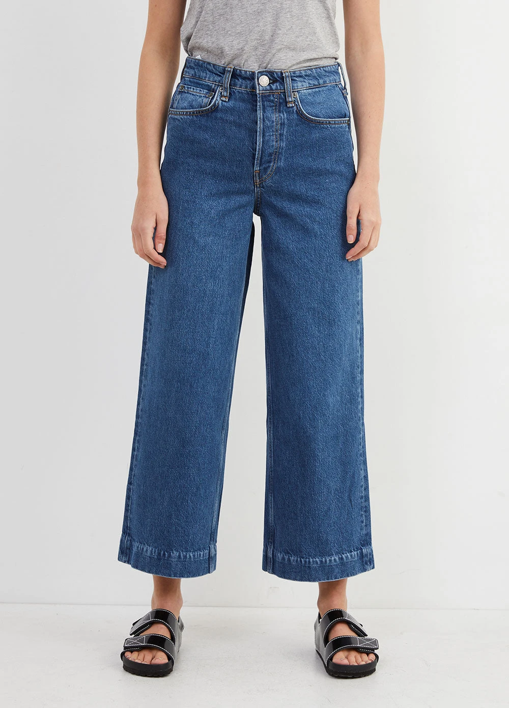 Rag & Bone Maya High-Rise Ankle Wide-Leg Jeans 1 Rag & Bone Maya High-Rise Ankle Wide-Leg Jeans