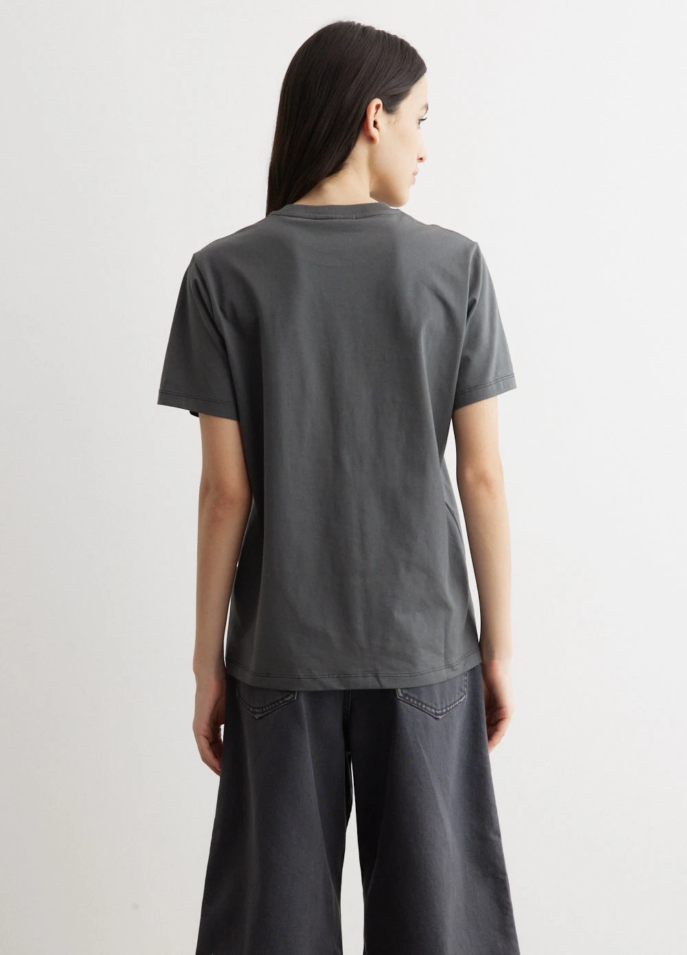 Ganni Basic Jersey Heart Relaxed T-Shirt 4 Ganni Basic Jersey Heart Relaxed T-Shirt - Image 4