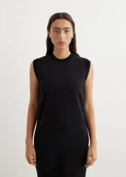 Toteme Rib-Edge Shift Dress -Style Haven Shop womens incu 980 a56c9dc9 dae3 453c 9e92 50a0c25bd0fe