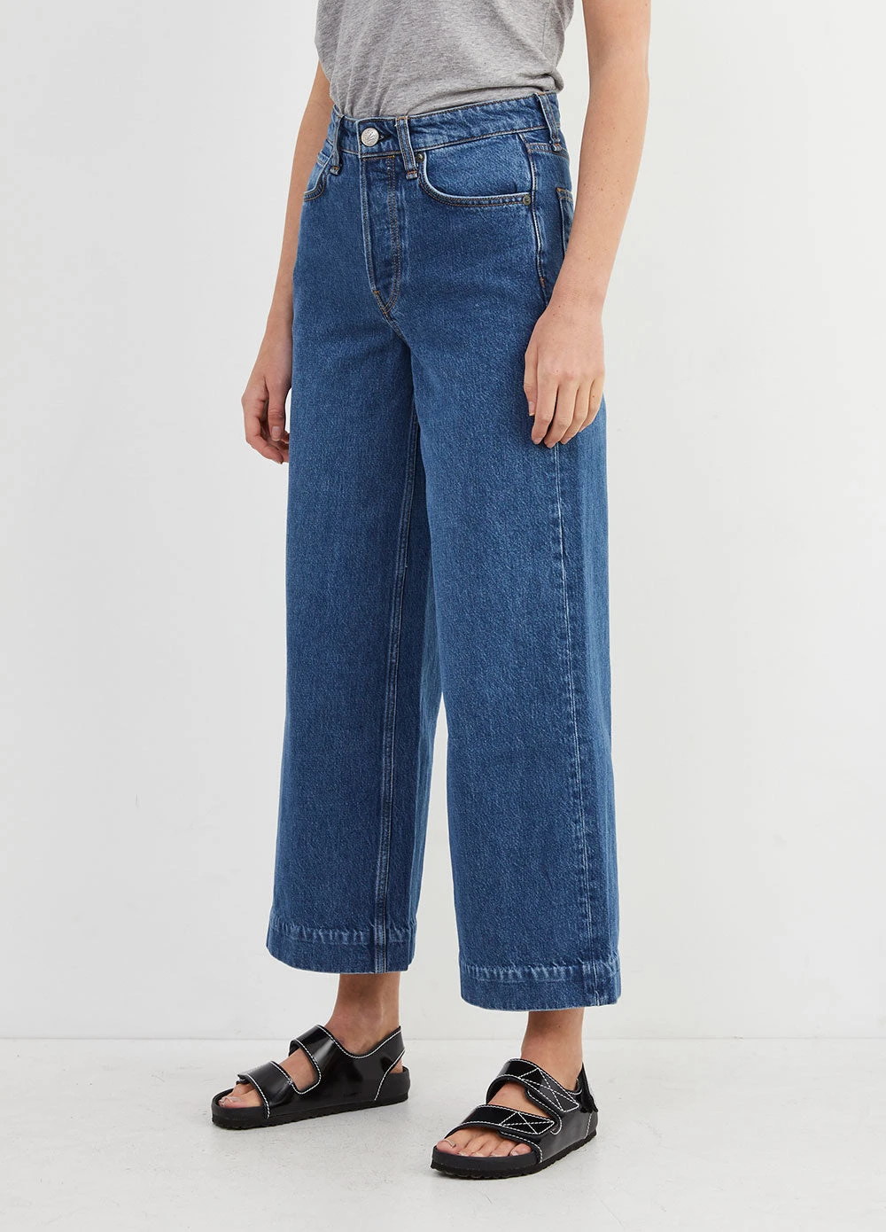 Rag & Bone Maya High-Rise Ankle Wide-Leg Jeans 3 Rag & Bone Maya High-Rise Ankle Wide-Leg Jeans - Image 3
