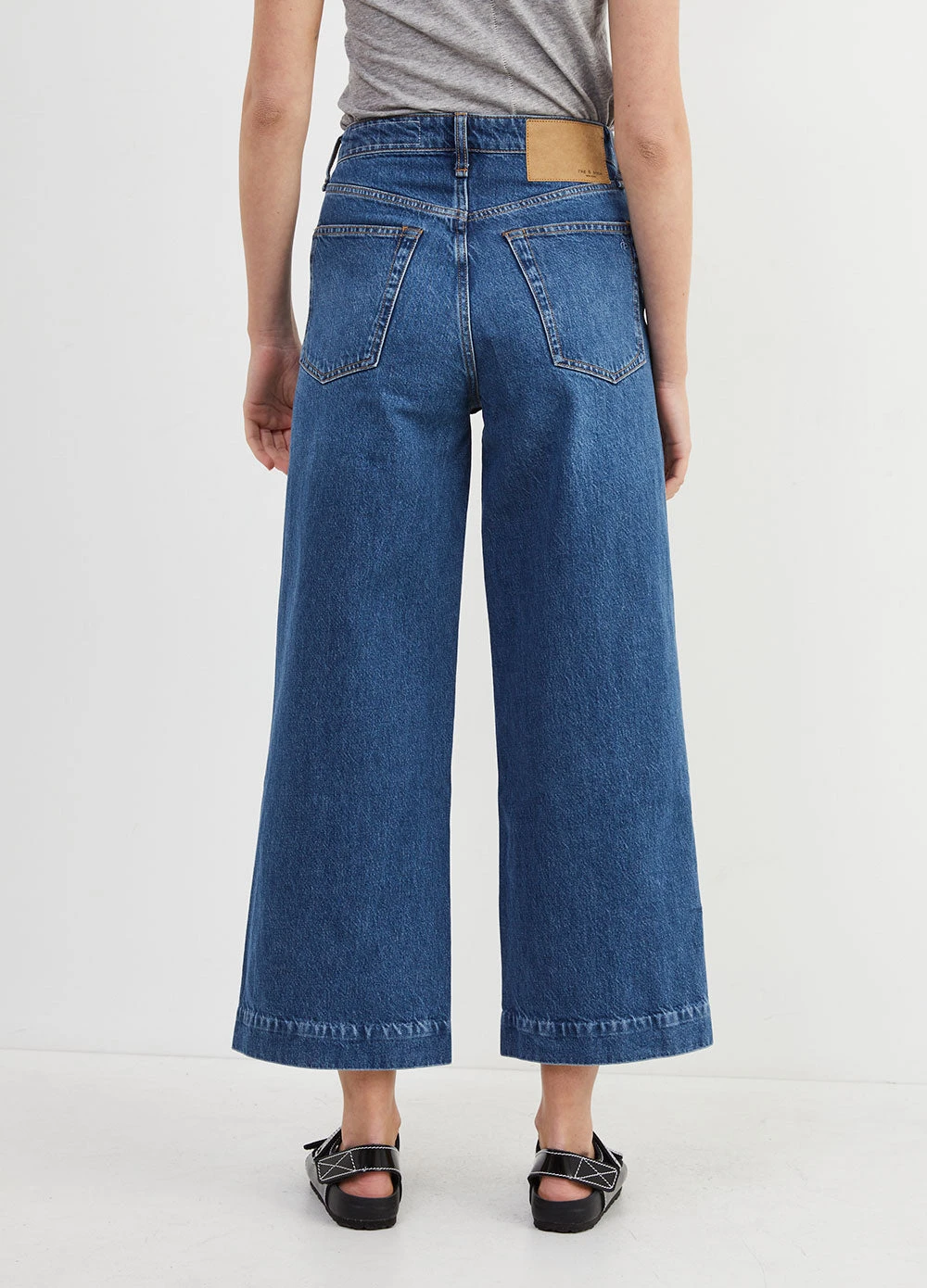 Rag & Bone Maya High-Rise Ankle Wide-Leg Jeans 4 Rag & Bone Maya High-Rise Ankle Wide-Leg Jeans - Image 4