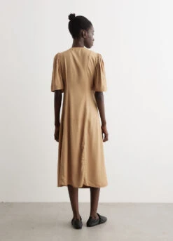 Ganni Wrap Midi Dress -Style Haven Shop womens incu 993 9951aeae b8a7 427a bbb6 3f3d84d7efb3